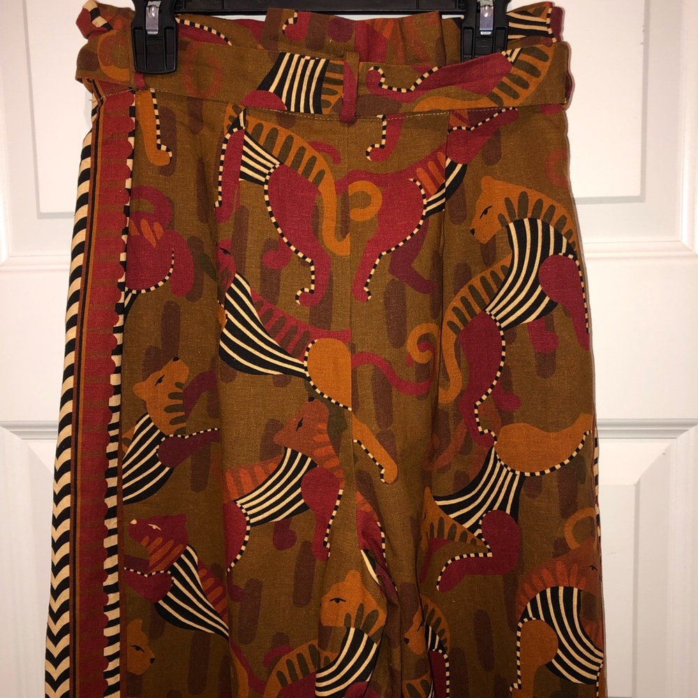 FARM Rio Multicolor Patterned Trousers - Picture 9 of 11